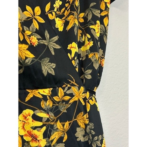 Baltic Born Floral True Wrap Maxi Dress Plus Size 3X High Low Wedding Romantic - Picture 15 of 16